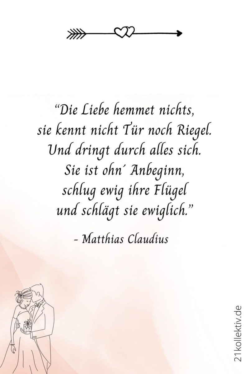 Die 80 besten Hochzeitswünsche und Zitate für das Brautpaar