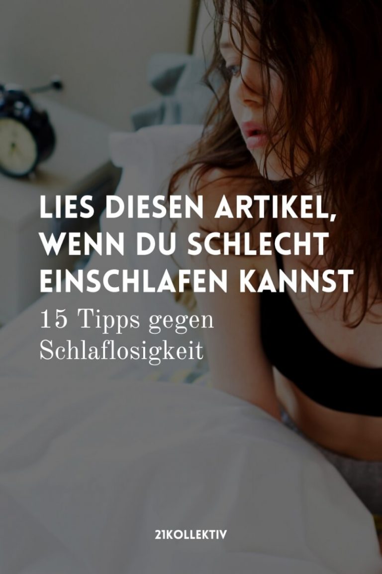 Schlaflosigkeit 15 Tipps, um schneller und besser einzuschlafen