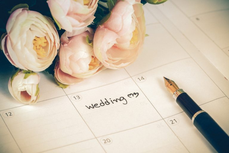 ein schöner Hochzeitsplaner