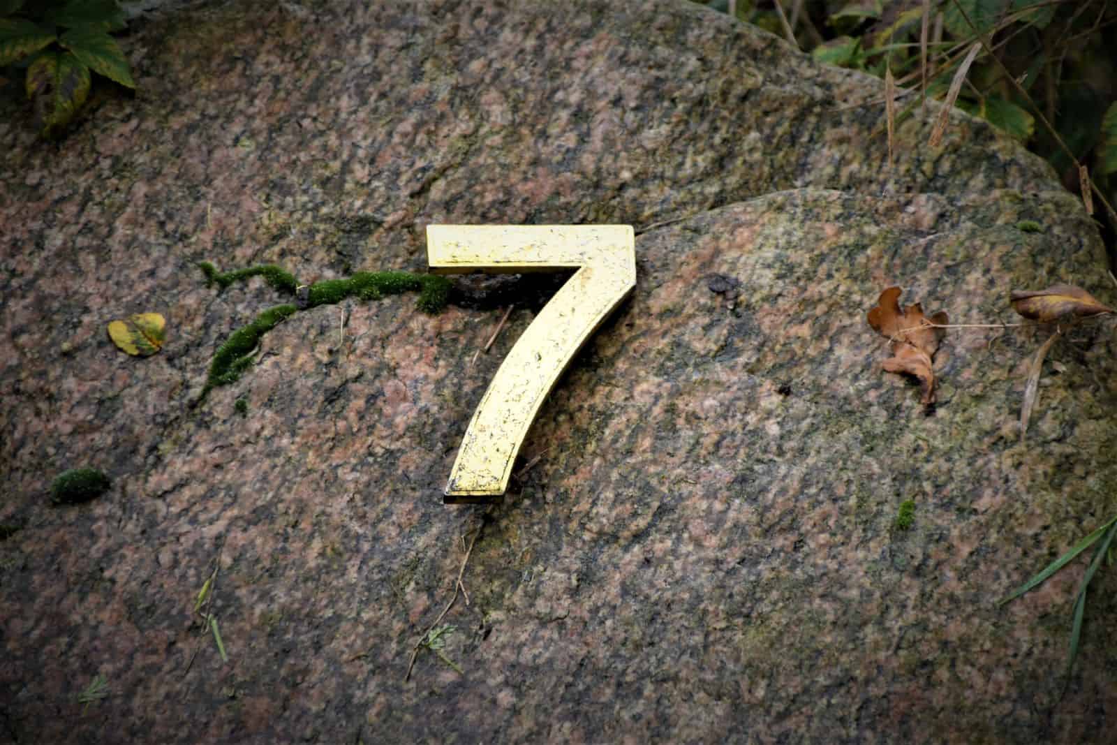 Zahl 7