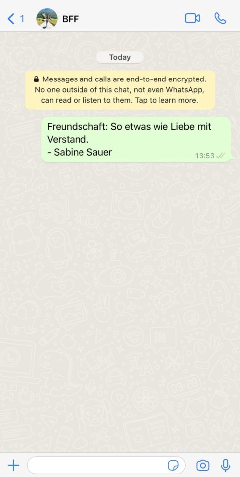 Die besten Freundschaft Whatsapp schöne Sprüche für deine BFF
