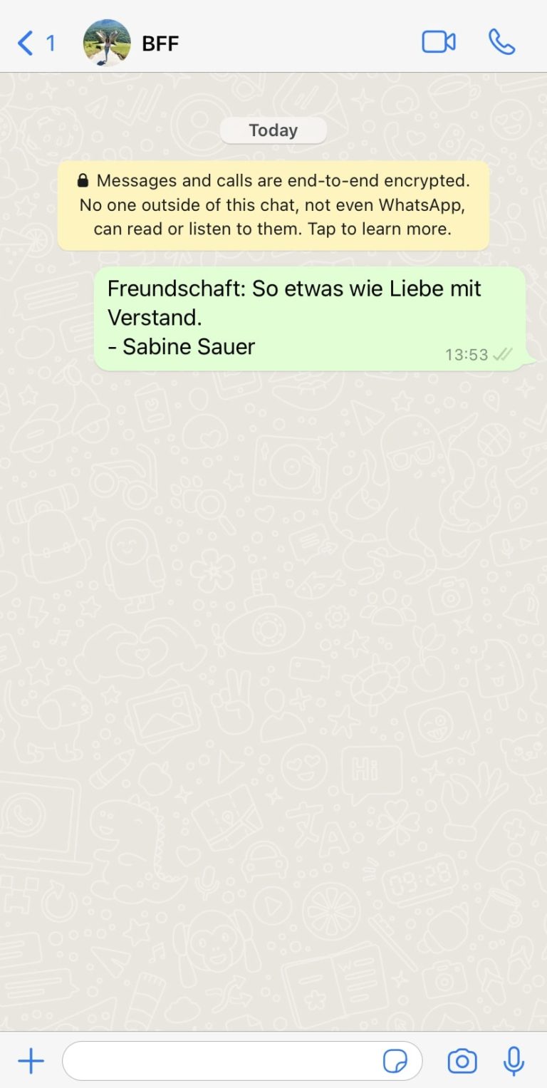 Die besten Freundschaft Whatsapp schöne Sprüche für deine BFF