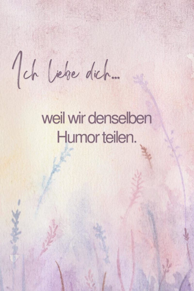 100 Gründe, warum ich dich liebe