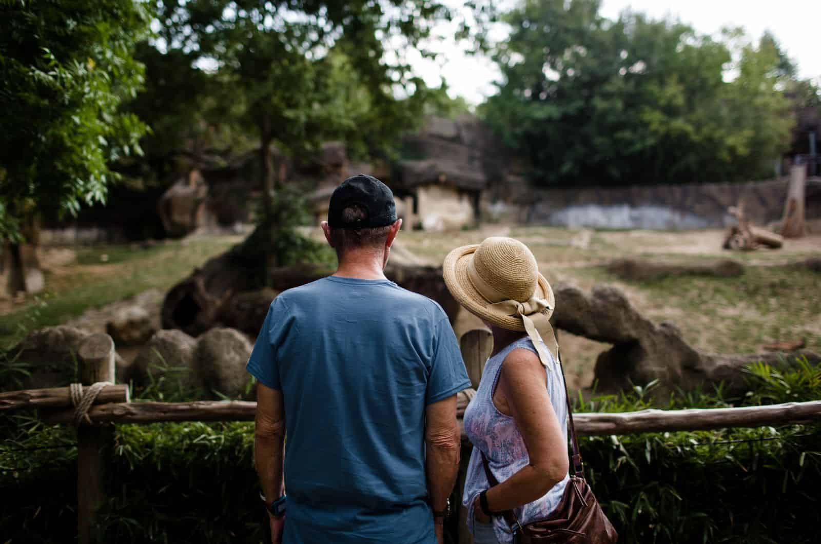  Paar im Zoo