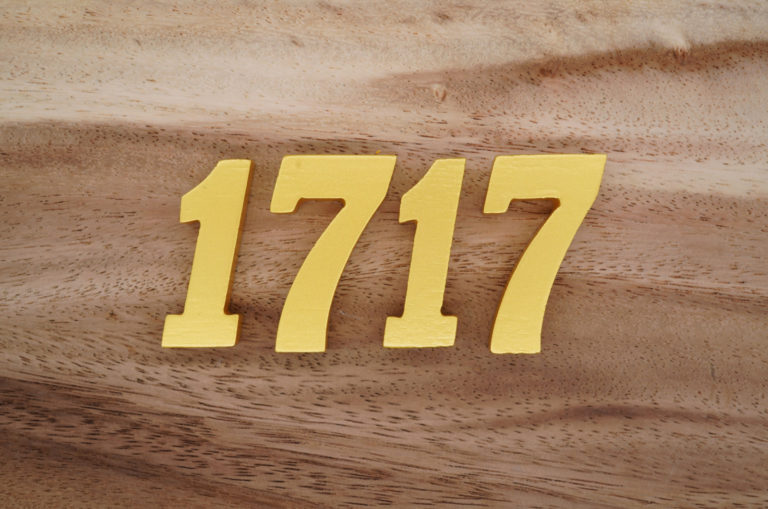 Engelszahl 1717