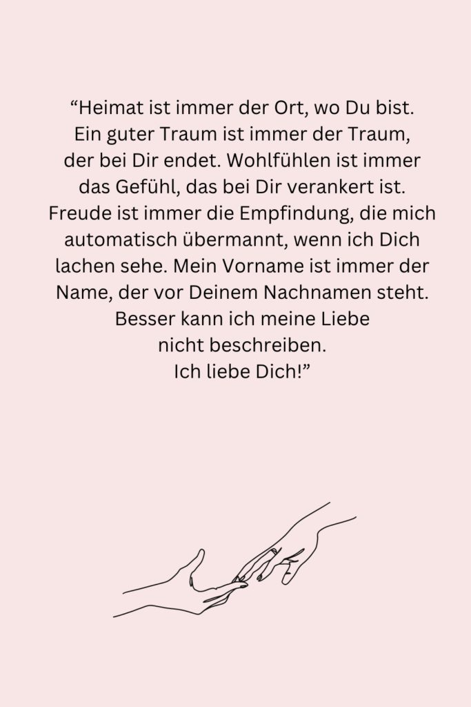 Die 80 schönsten Sprüche für deine Liebeserklärung