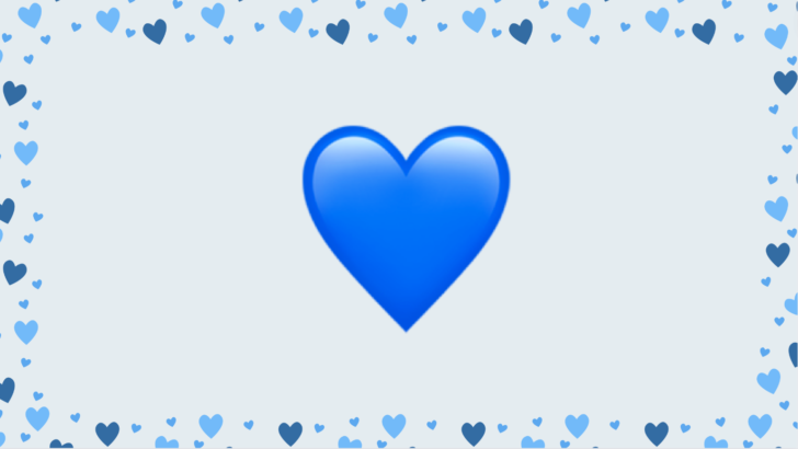 Was ist die blaues Herz Bedeutung? Emojis genauer erklärt