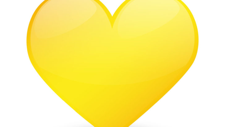 Was ist die gelbes-Herz Bedeutung? Das gelbe Herz Emoji erklärt