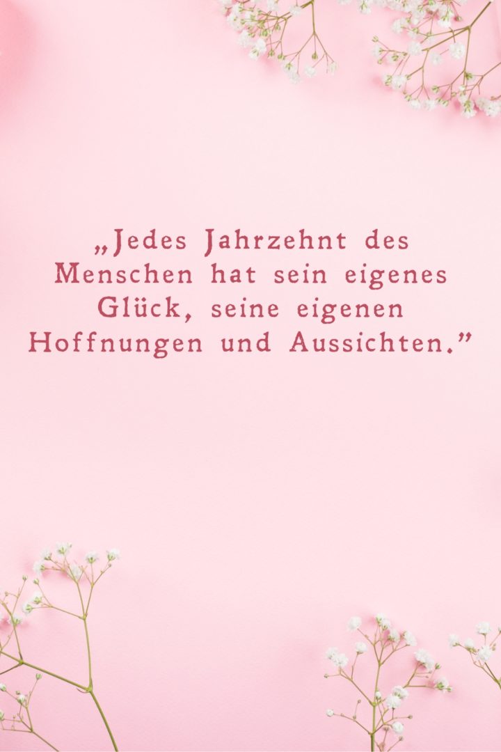 Die 100 besten Sprüche und Zitate zum 50. Geburtstag