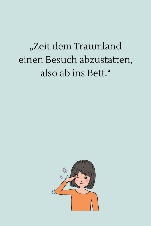 Kurz und witzig — „Gute Nacht“ mit lustigen Sprüchen sagen